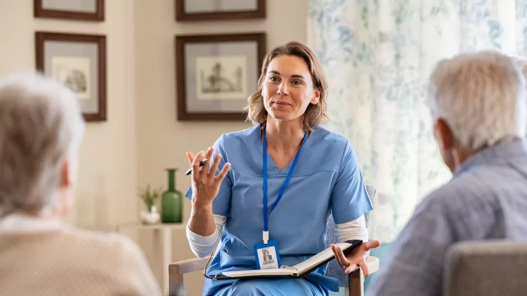 Discussion with Resident and Family
